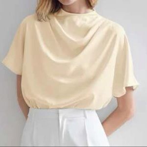 Elegant Cream Blouse